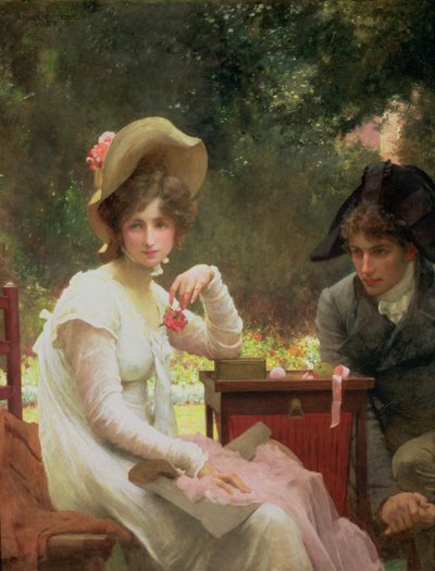 Enamorados, 1907 de Marcus Stone